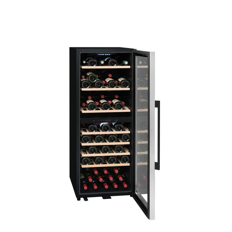 Serveringsvinkøleskab med to rum ECS81.2Z 75 flasker - La Sommelière